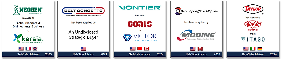 Angle Advisors - Industrials M&A investment banking advisor