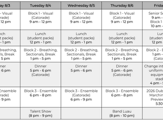7/28 Tuesday Sheet