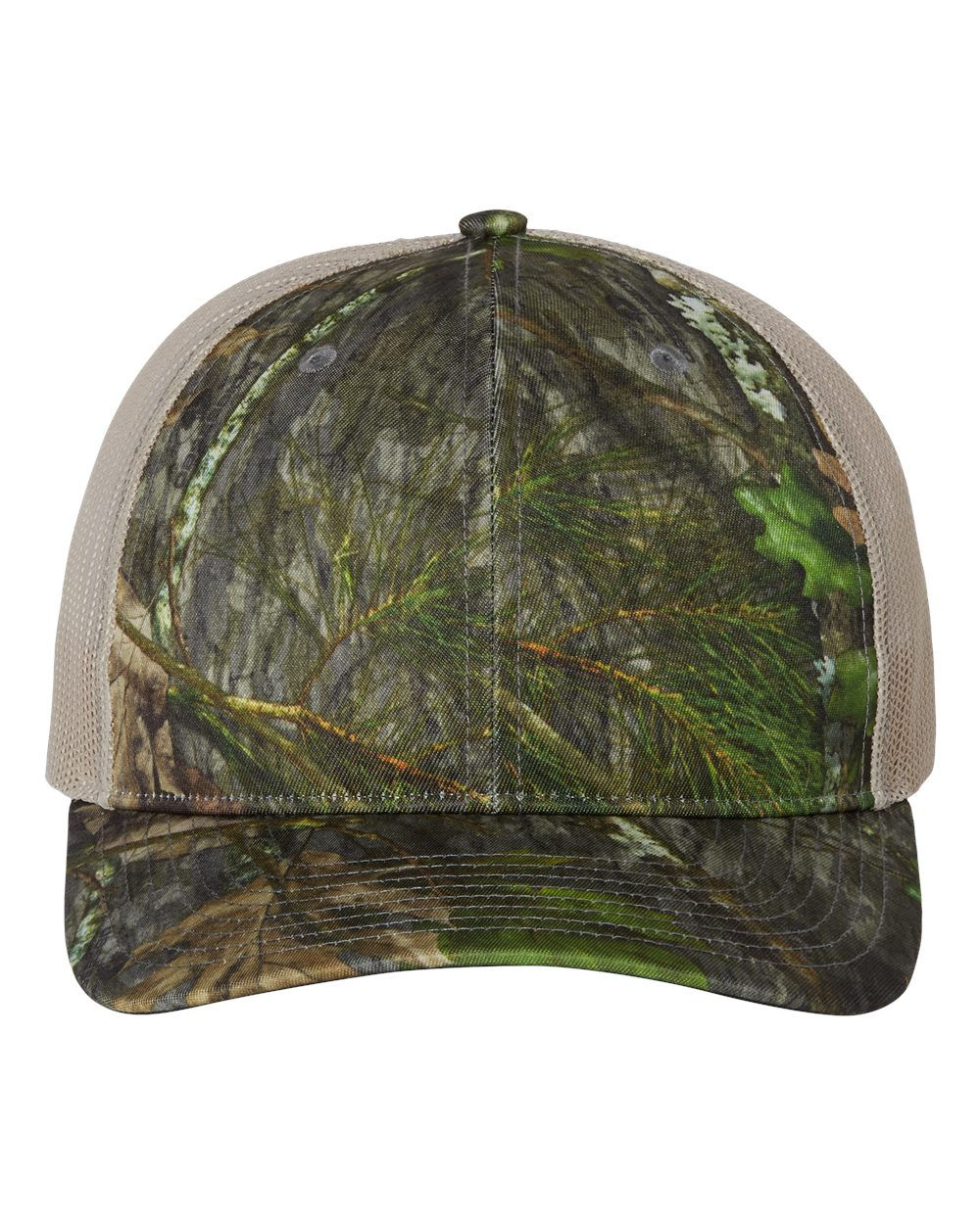 Mossy Oak Camo Patterned Snapback Trucker Cap - 112P