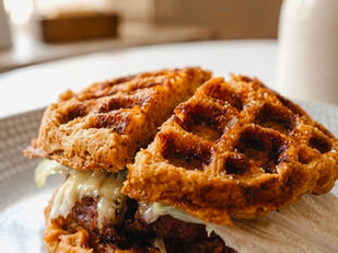 Sweet Potato Waffle Buns (Grain-Free!)