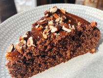 Protein Chocolate Cake Recipe Made with Greek Yogurt & No Refined Sugar