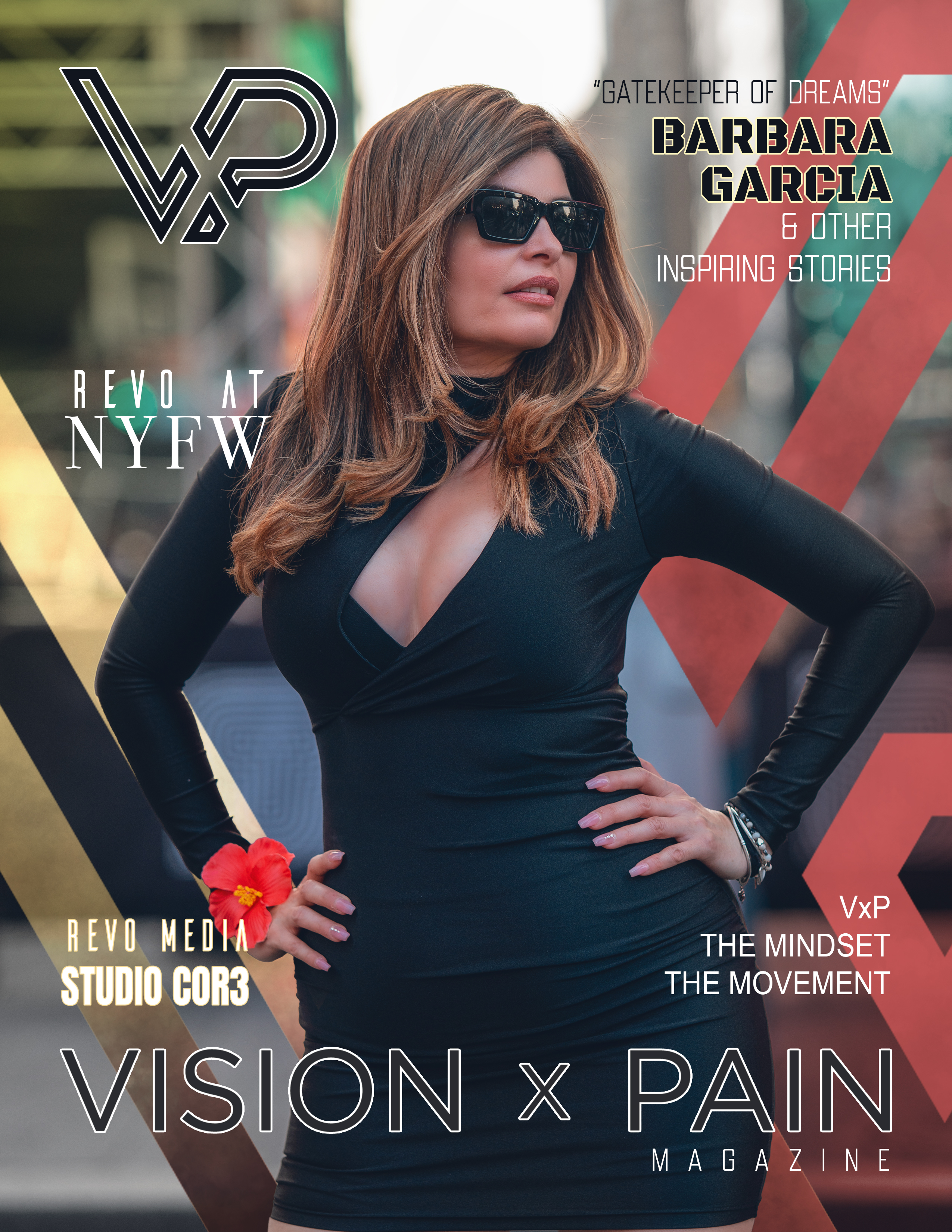 Barbra Aixa Garcia on the cover of VxP Magazine