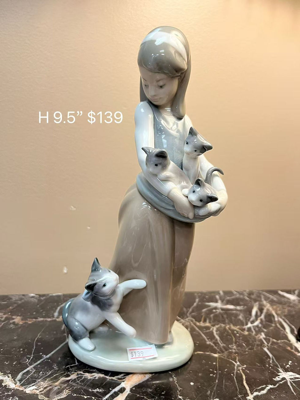 Thumbnail: Assorted Lladro Figurines Made in Spain $129-169