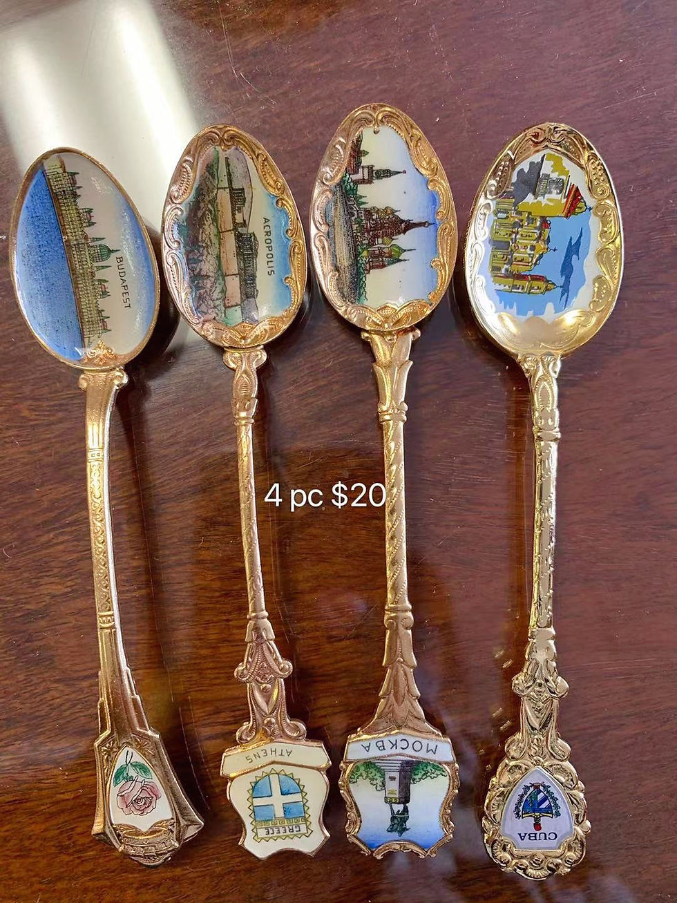 Thumbnail: Assorted collector spoons