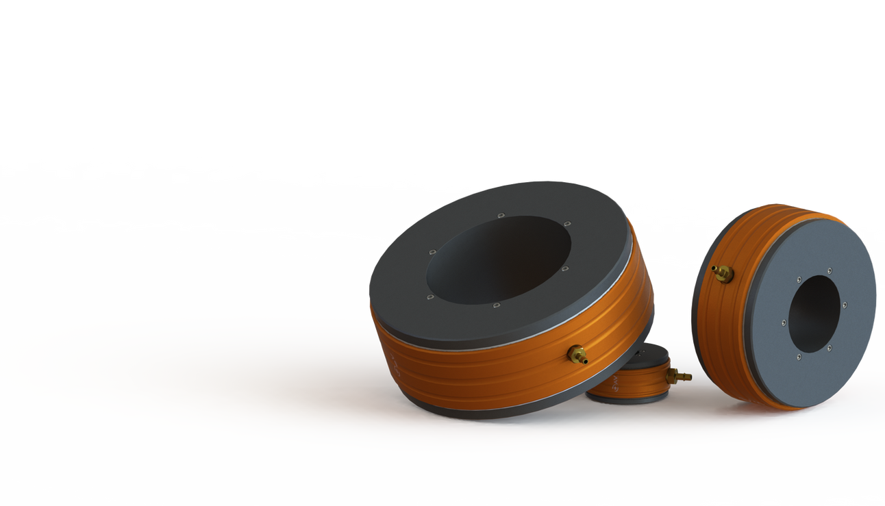 frictionless roller air bearings