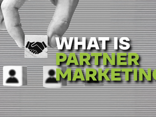 What is partner marketing in tech sector