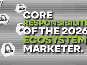 Core responsibilities of partner marketing