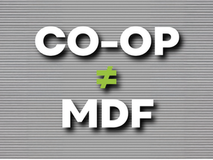 Co-op does not equal MDF