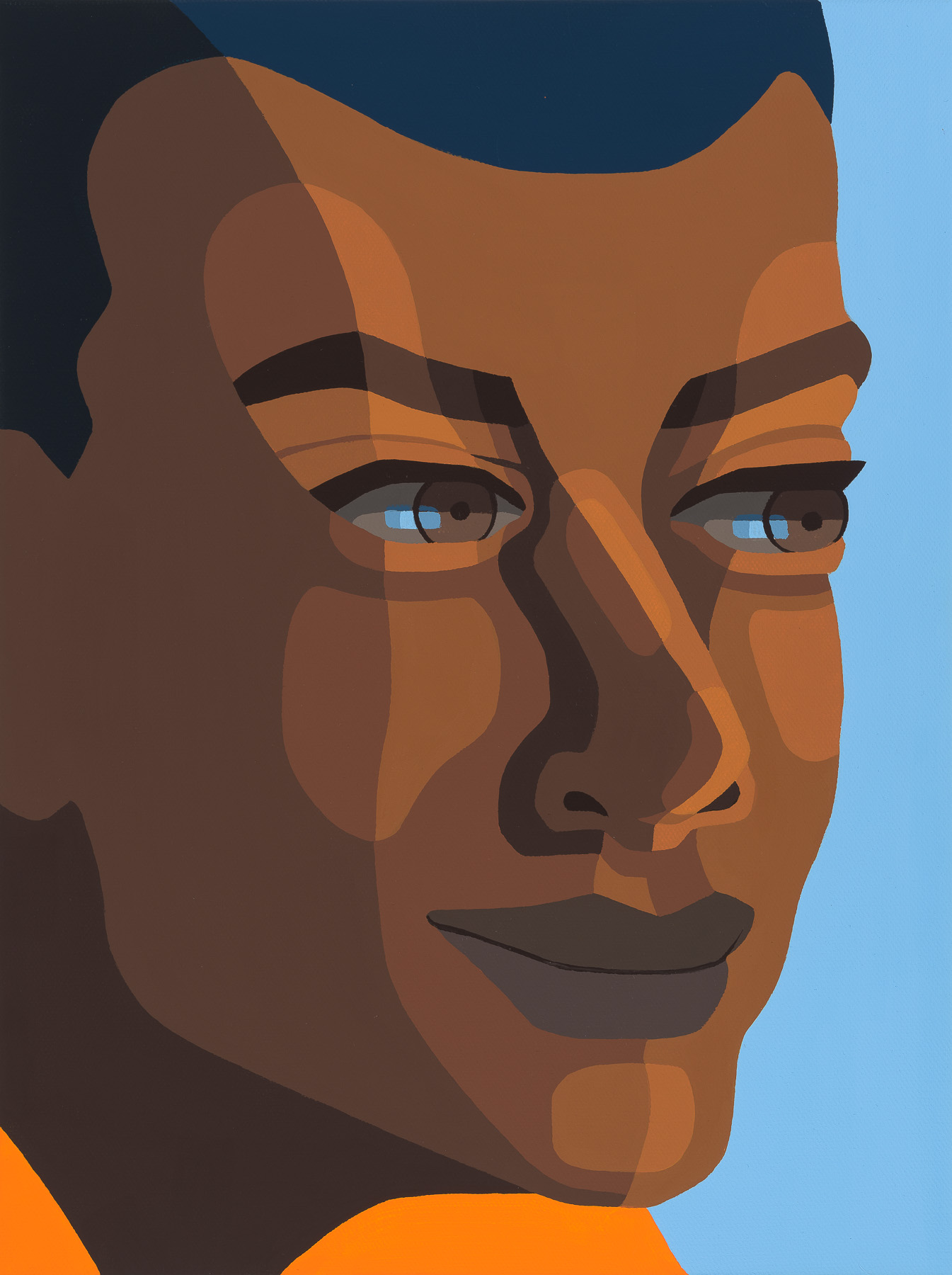 Man, 40x30 cm__Acrylic on canvas__Nirit Takele__2025.jpg