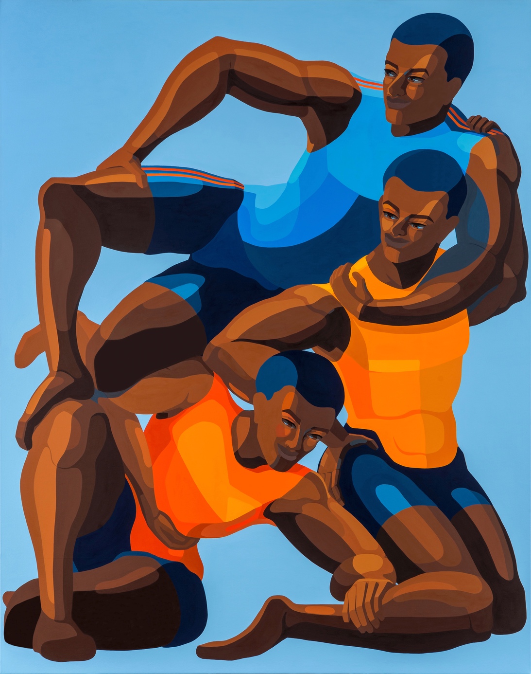 Three victory 210x165cm Acrylic on canvas. Nirit Takele 2021.jpeg