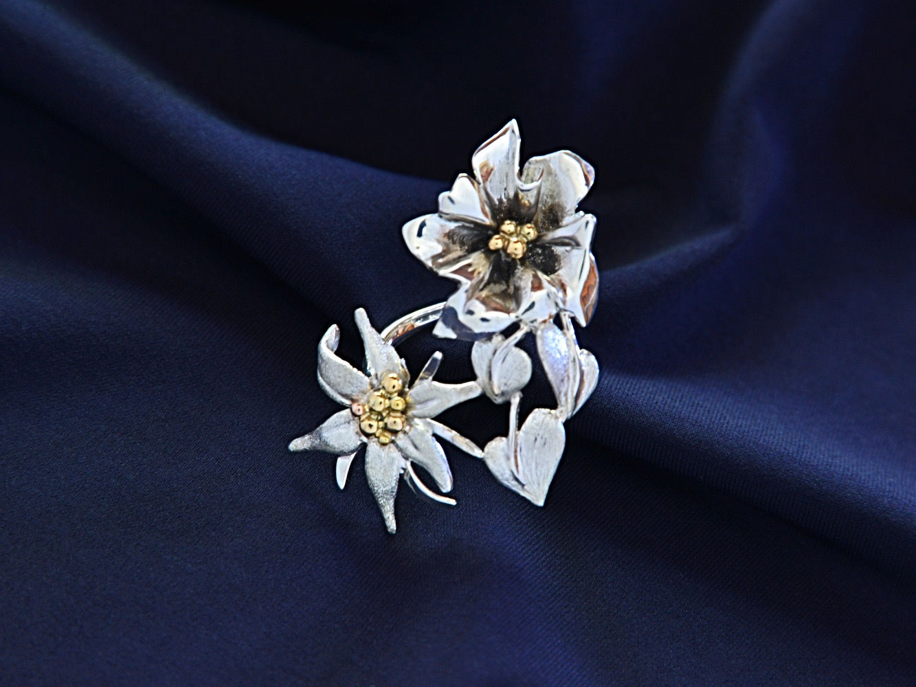 Grande bague "Flore"