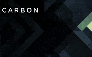Branding CARBON – Manual de identidade – animação da Tagline