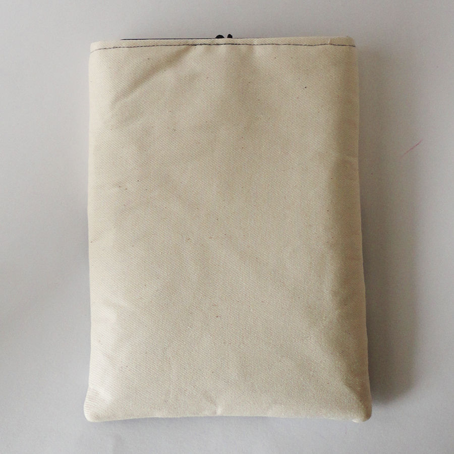 Thumbnail: Handmade Cream Moustache Gadget Cover