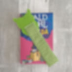 Thumbnail: Personalised Children's Monster Fabric Bookmark