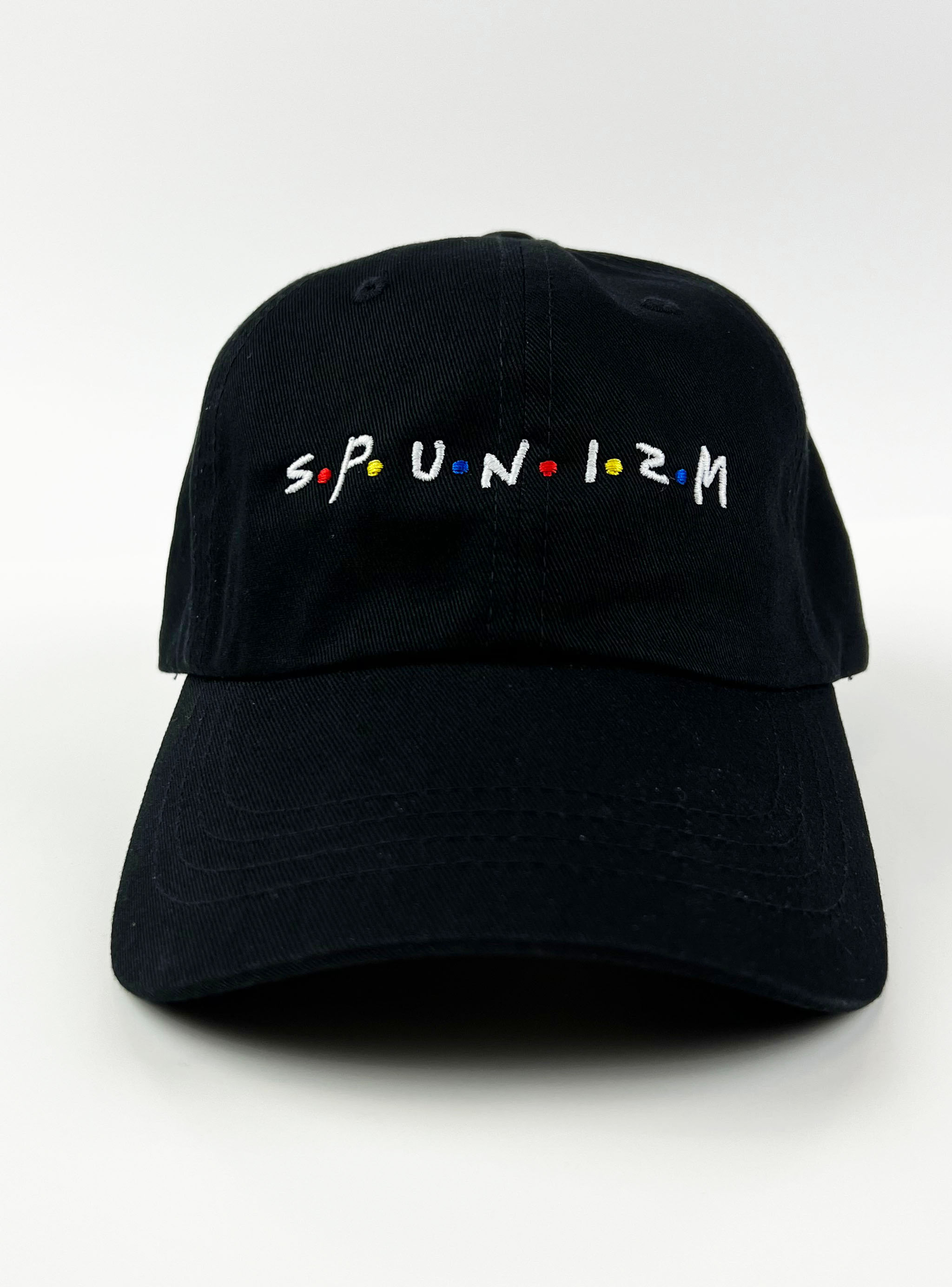 Spunizm FRIENDS Dad hat (Black/Multicolor)
