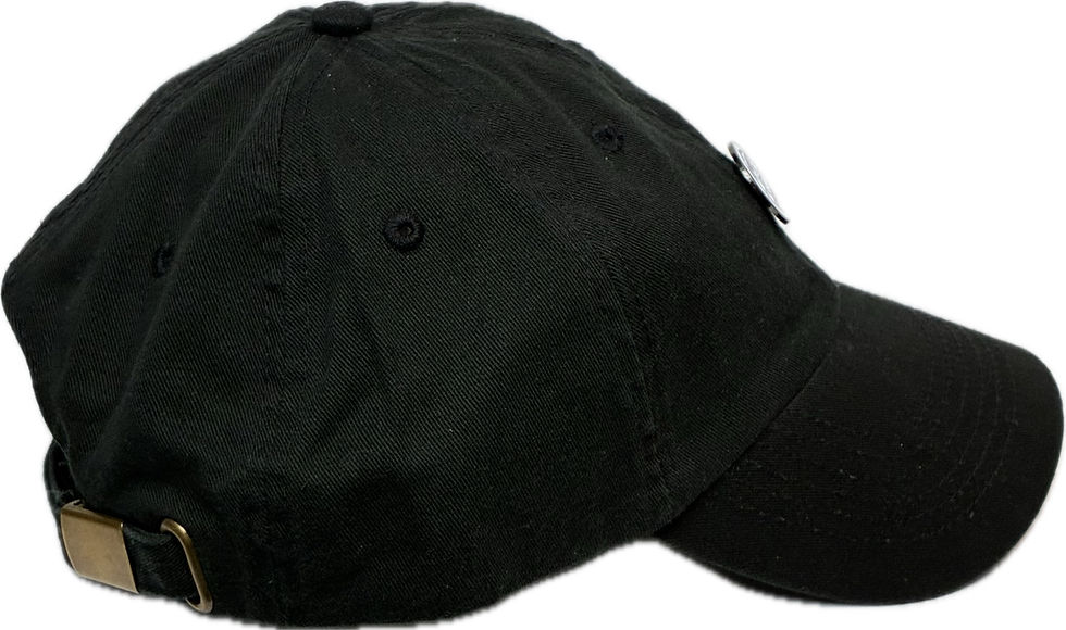 Thumbnail: Spunizm Records Pin Dad Hat (White Glow/ BlackPin)