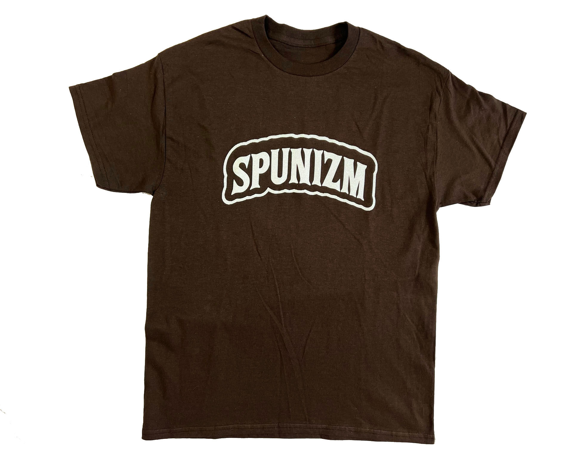 Spunizm Woods T-Shirt (Brown/White Glitter) 
