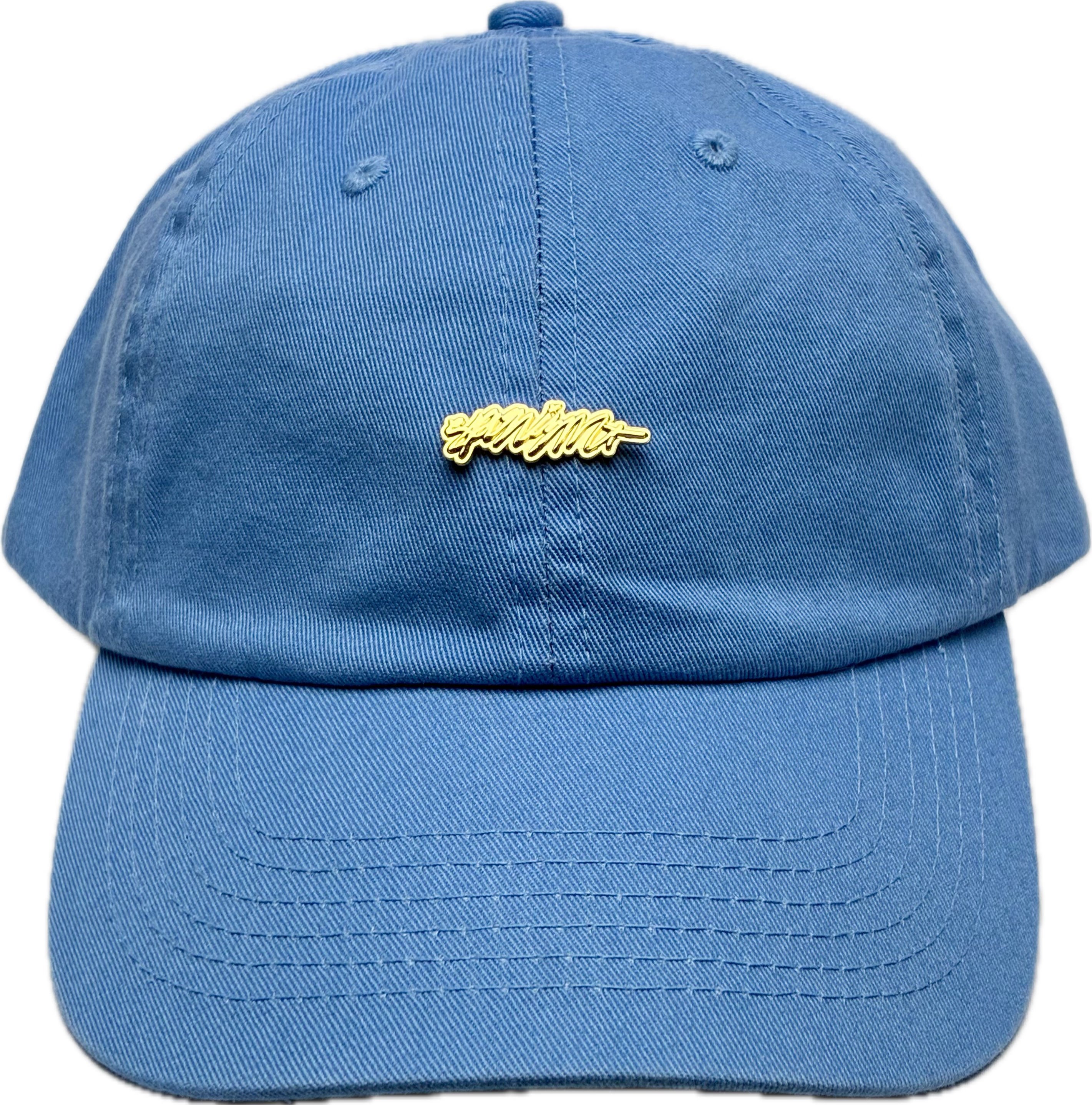 Carolina Blue Pin Dad Hat (Gold Script Pin)