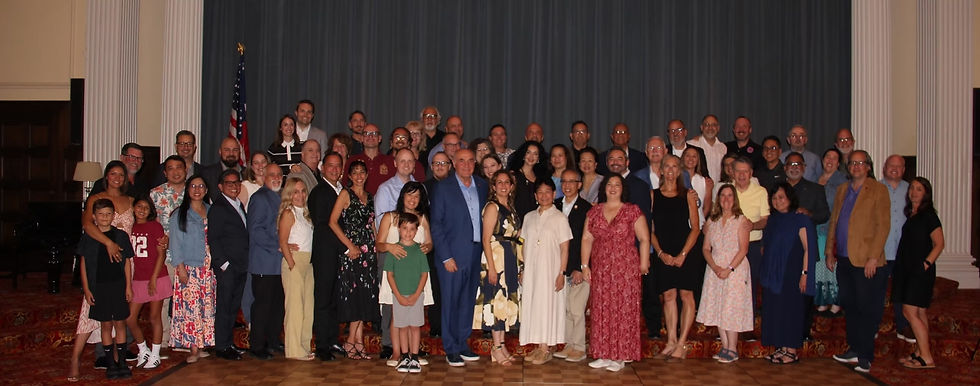The 2026–27 Grand Family gathers for orientation at Pasadena Masonic Temple, August 8, 2026. (Courtesy of Narbeh Bagdasarian)