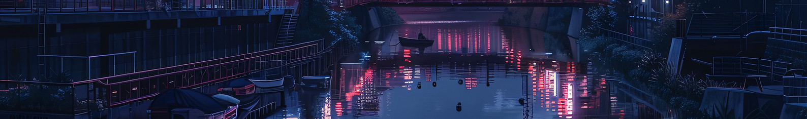 ilustracao da cidade anime