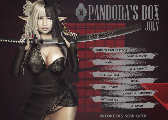 Pandora's Box - JULY - Dark Japan