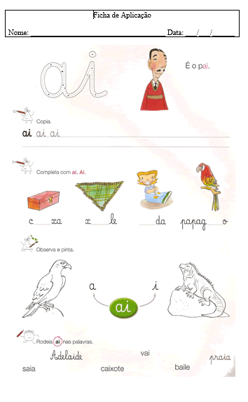 Ditongos ai au ao | milrecursos