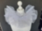 Halskrause weiss