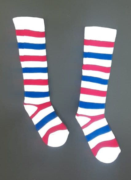 Ringelsocken tricolore premium