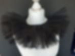 Halskrause Budget schwarz