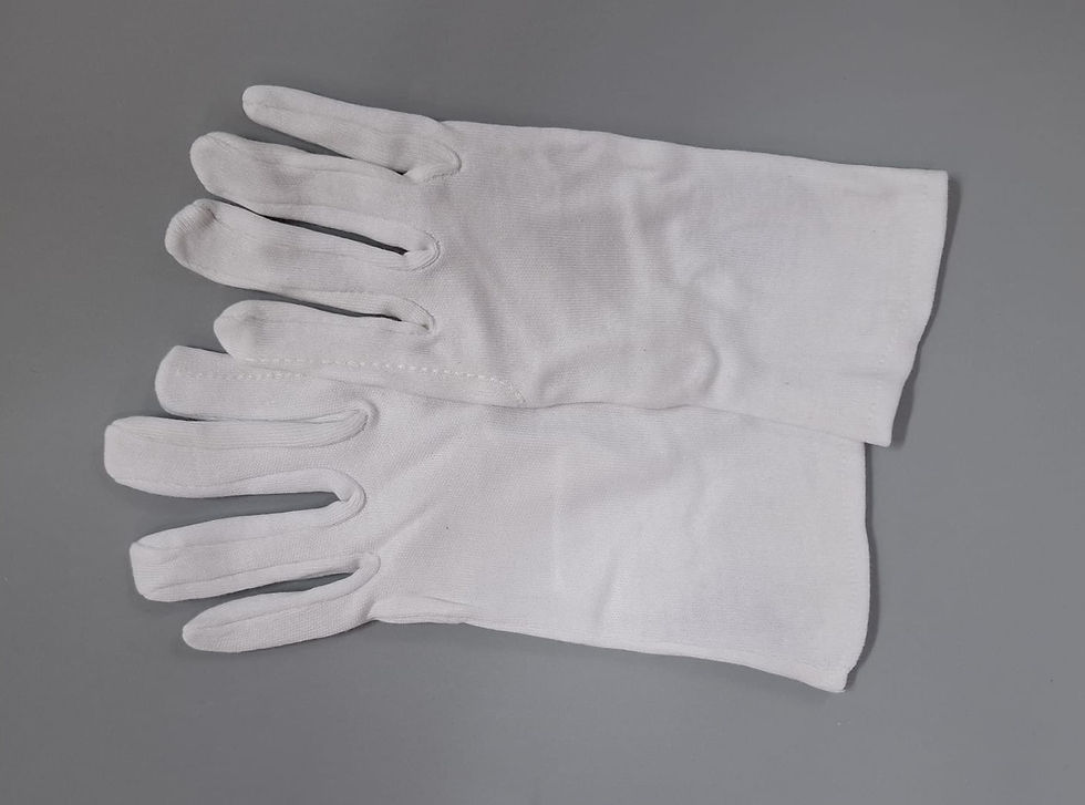 Handschuhe weiss