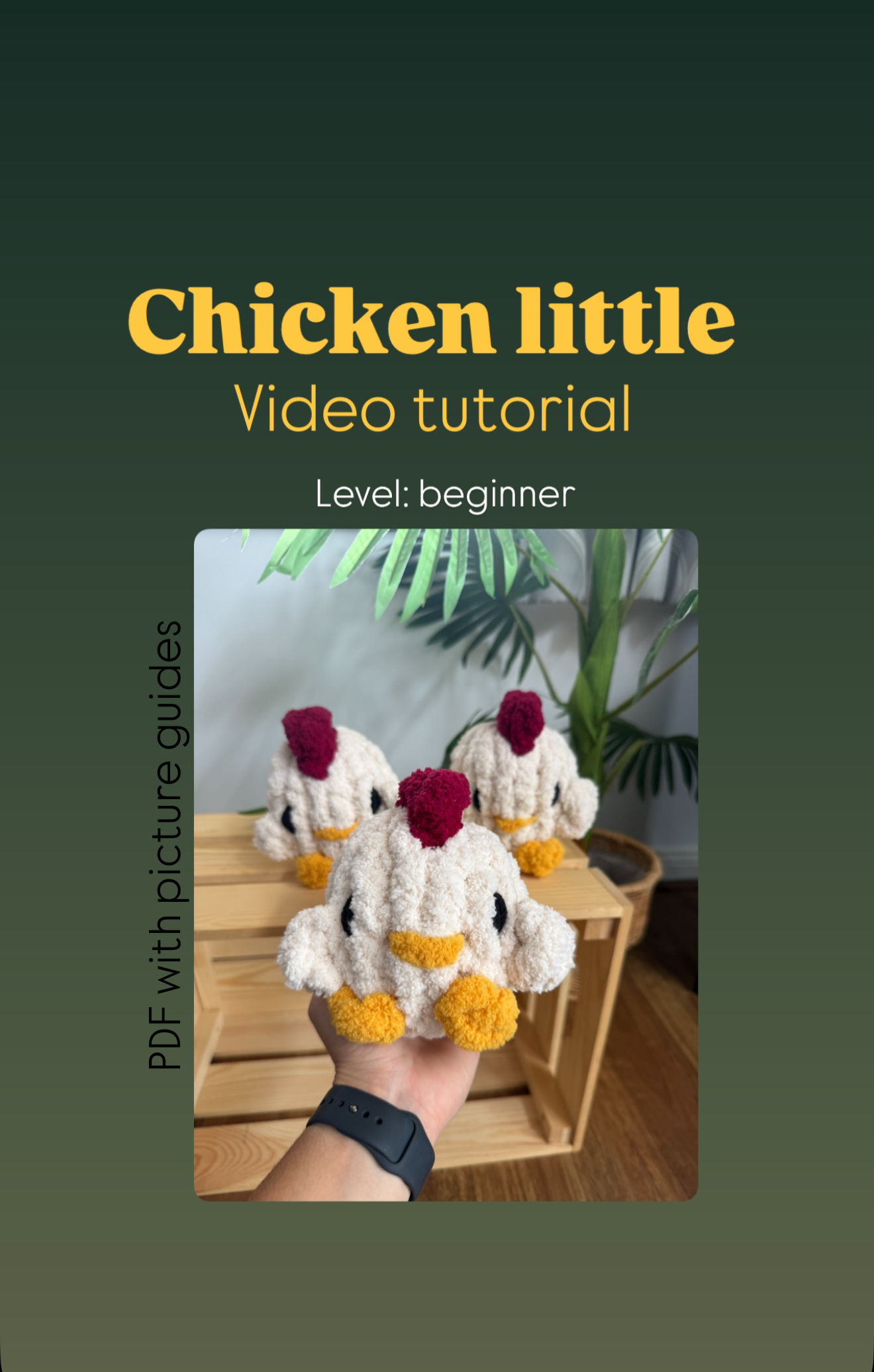 Chicken Little Pattern Tutorial