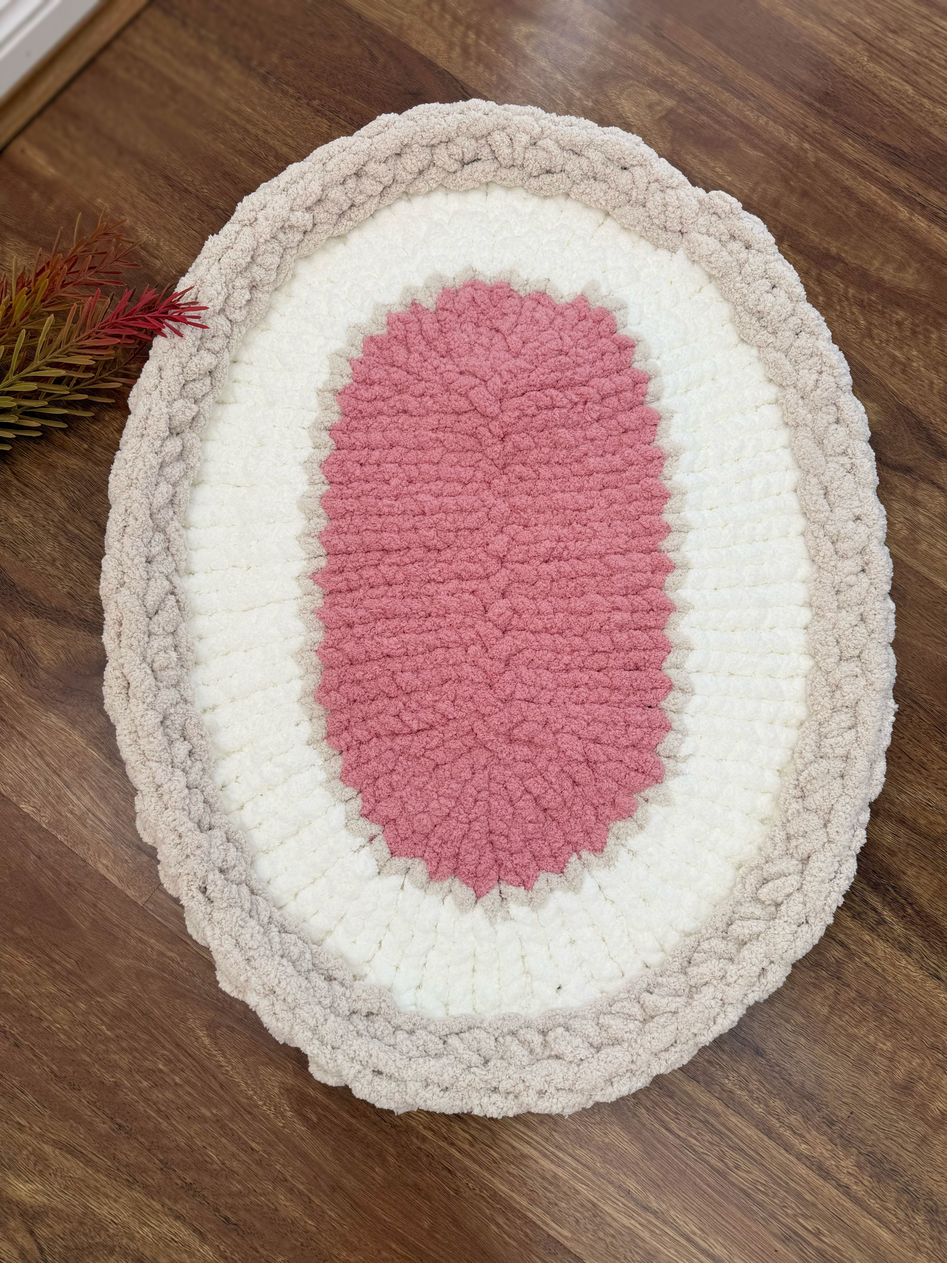Spring flower baby playmat