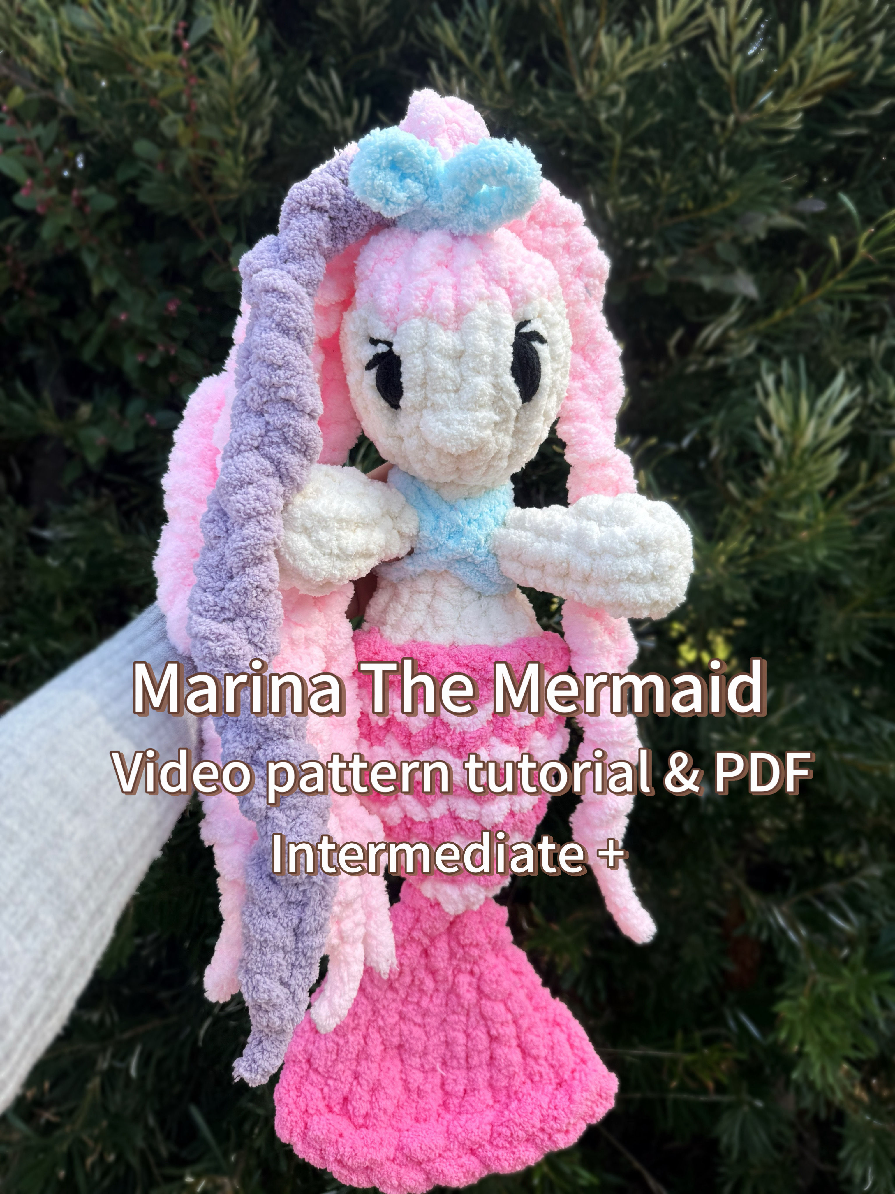 Marina The Mermaid Pattern Tutorial