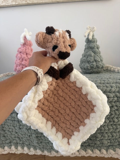 Thumbnail: Christmas Lovey 2-in-1 Pattern Tutorial