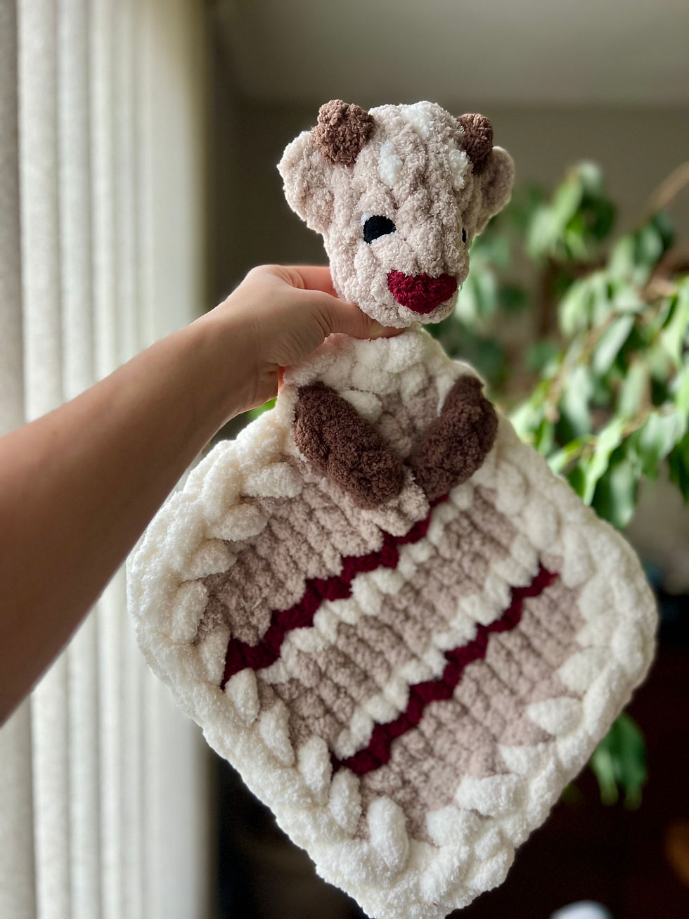 Thumbnail: Christmas Lovey 2-in-1 Pattern Tutorial