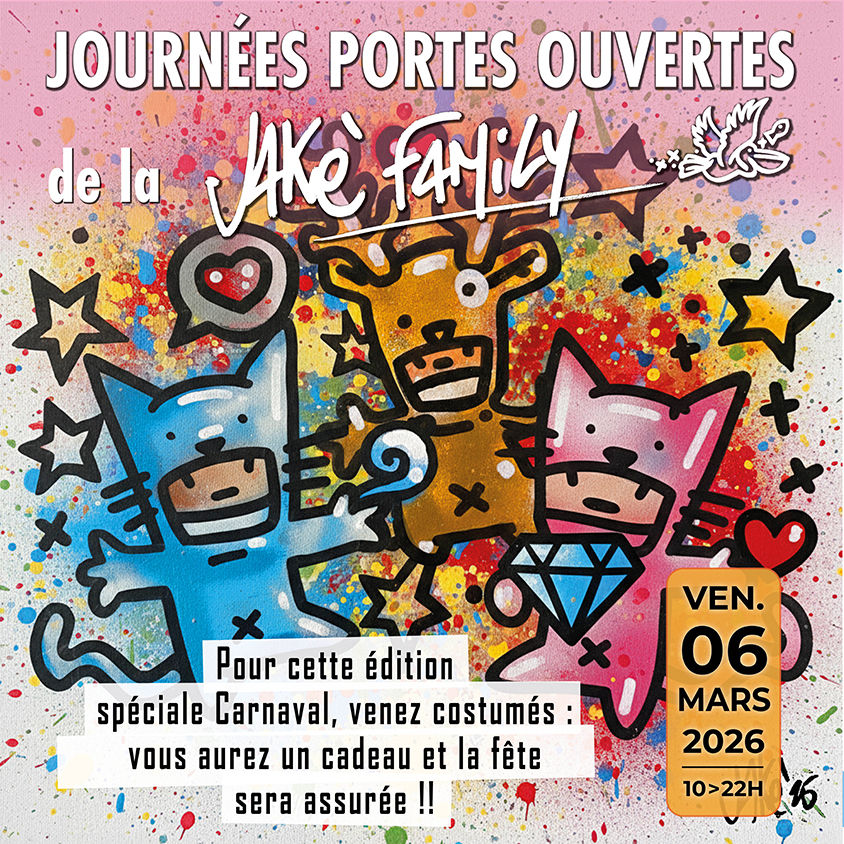 Journée portes ouvertes de la Jakè Family - Atelier / Galerie - Ven. 6 Mars