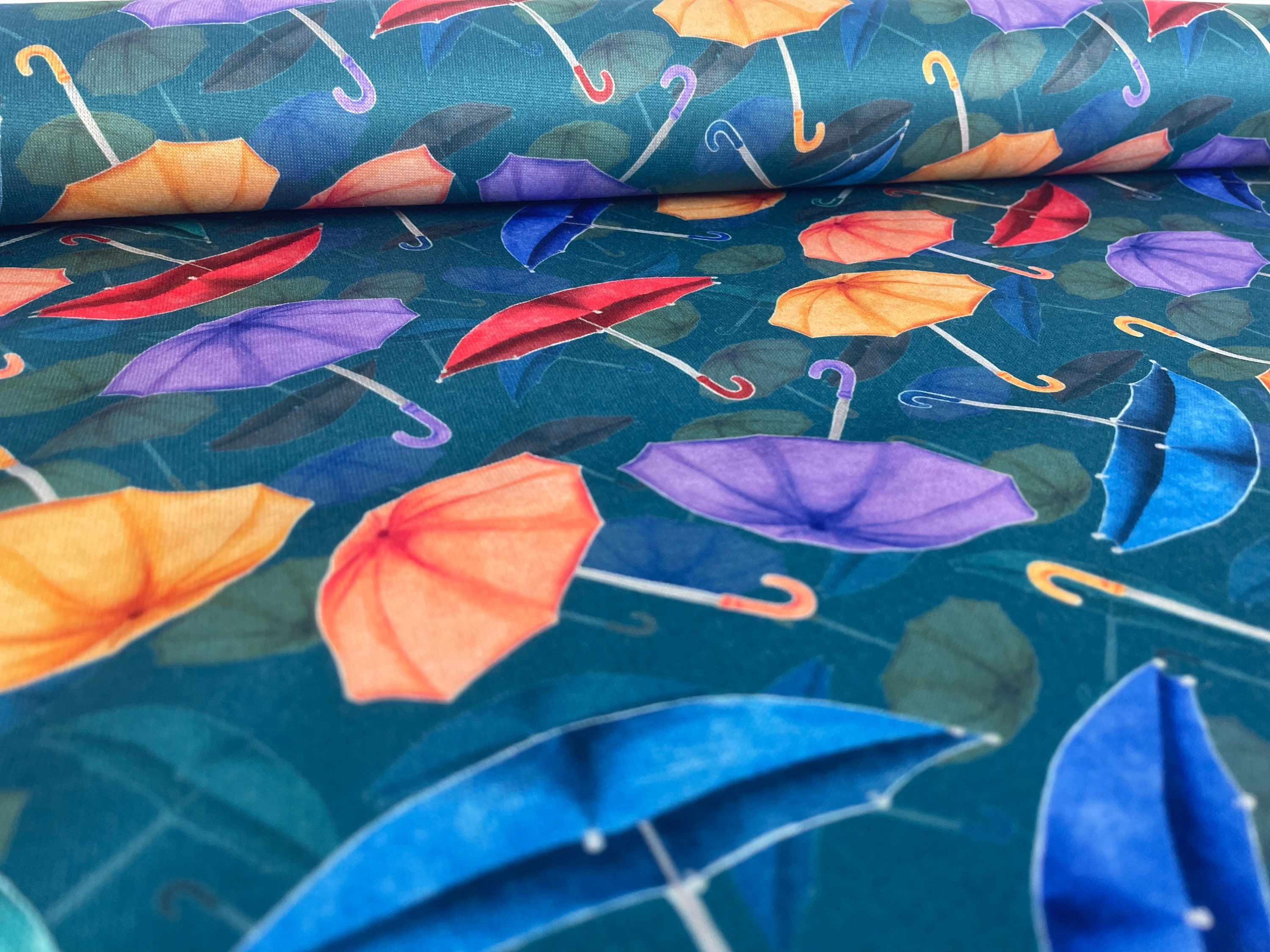 EXCLUSIVE Umbrellas - Spun polyester Jersey