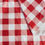 Thumbnail: Red & White Checked  - Polyester Lycra