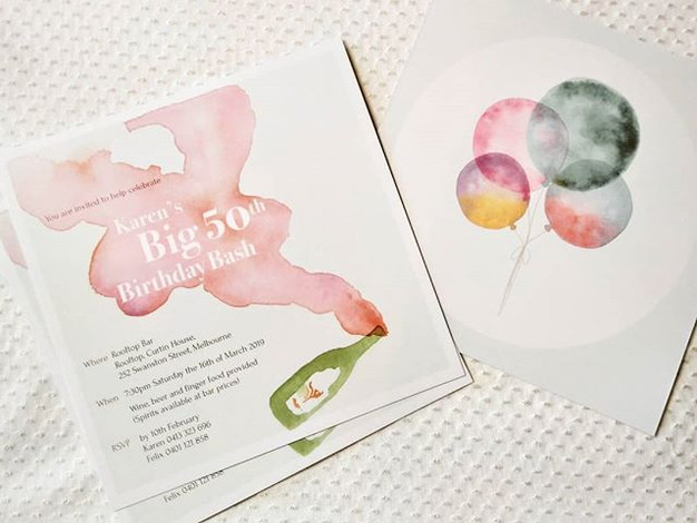 50th birthday invitations. Who doesn't l