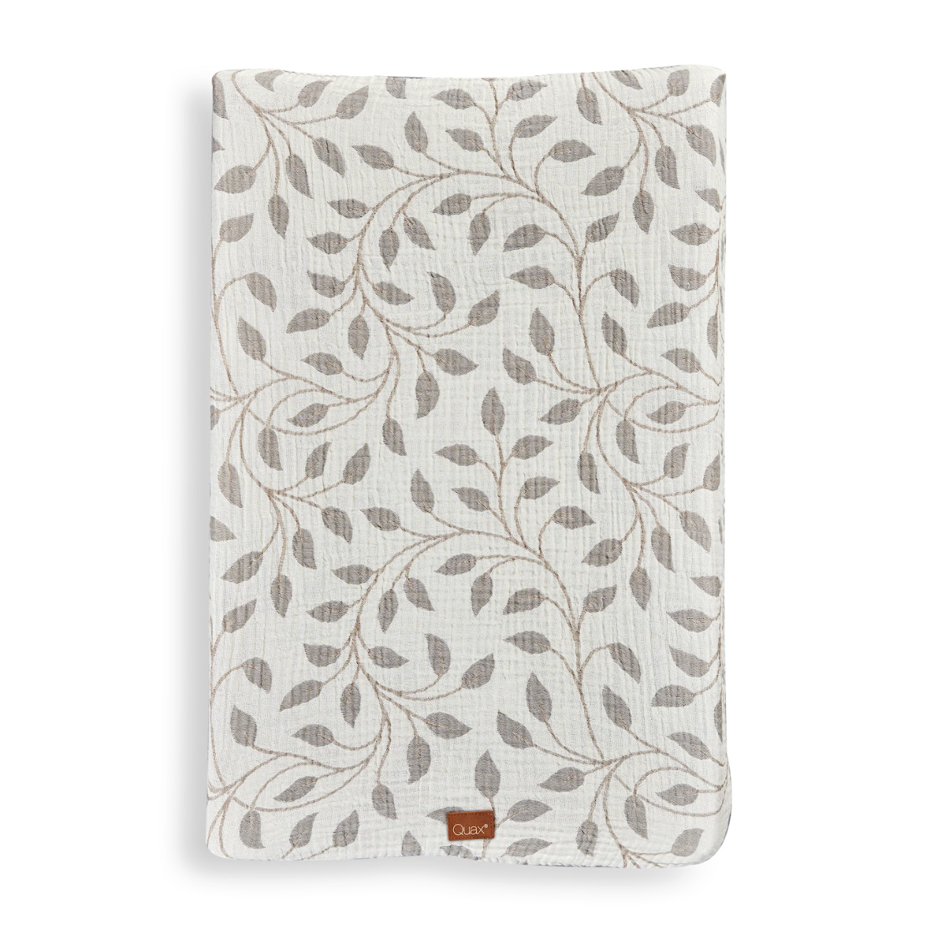 כיסוי למזרן החתלה טטרה - קולקציית נטורל - עלים