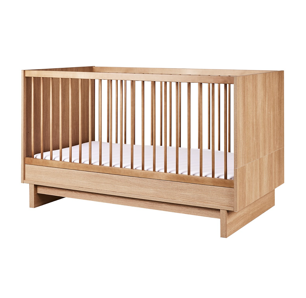 תמונה ממוזערת: מיטת תינוק KYO 140-70cm בגוון Honey Ash