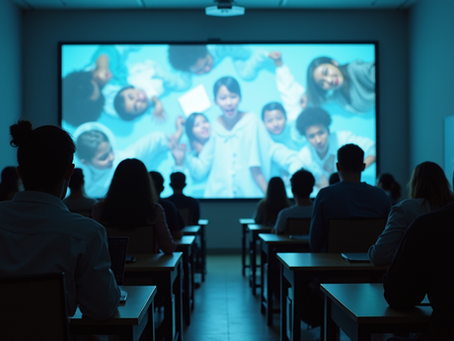 Exploring Projection Mapping Workshops for Schools