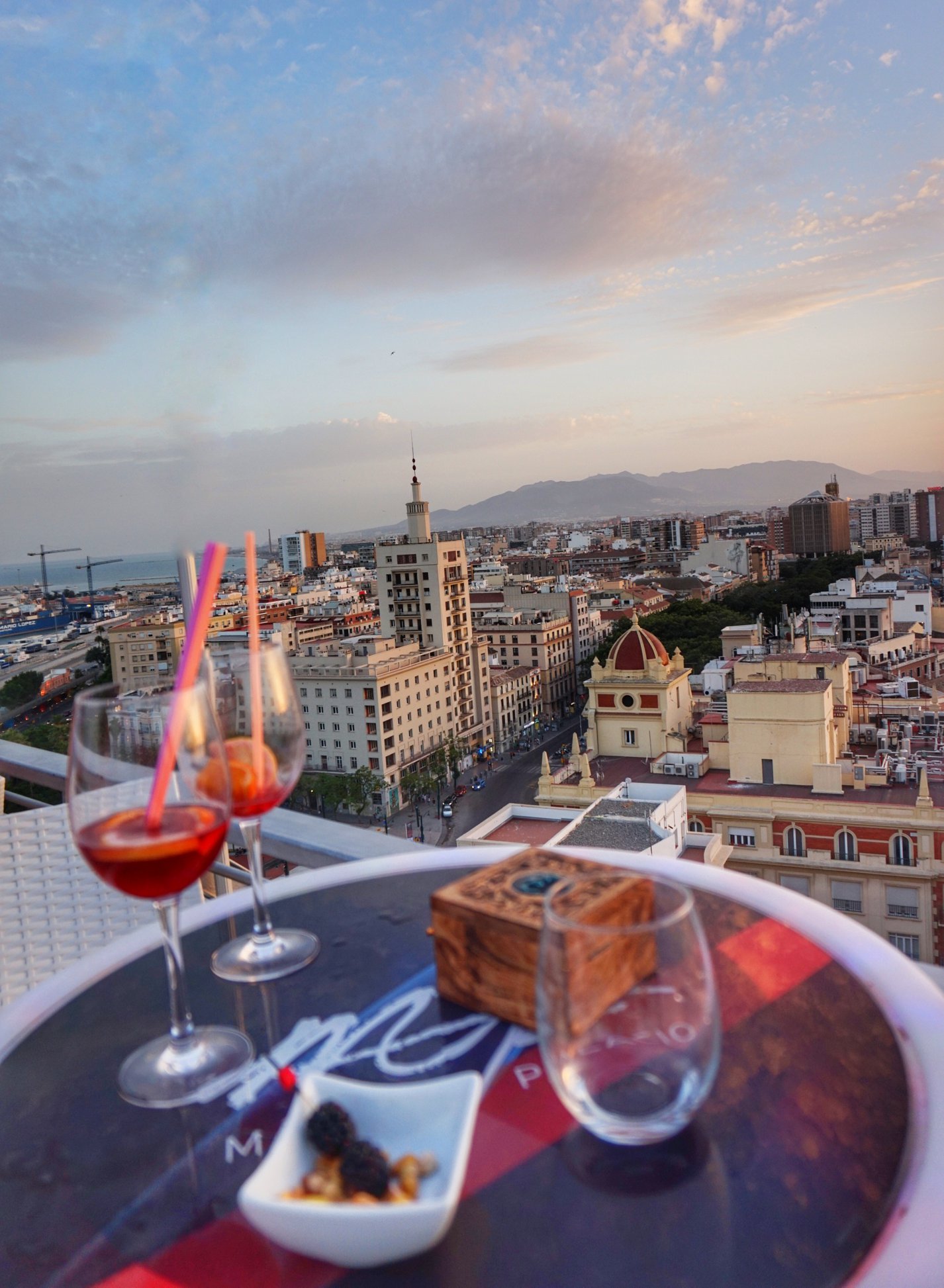 Przewodnik Malaga - Taras Marriott
