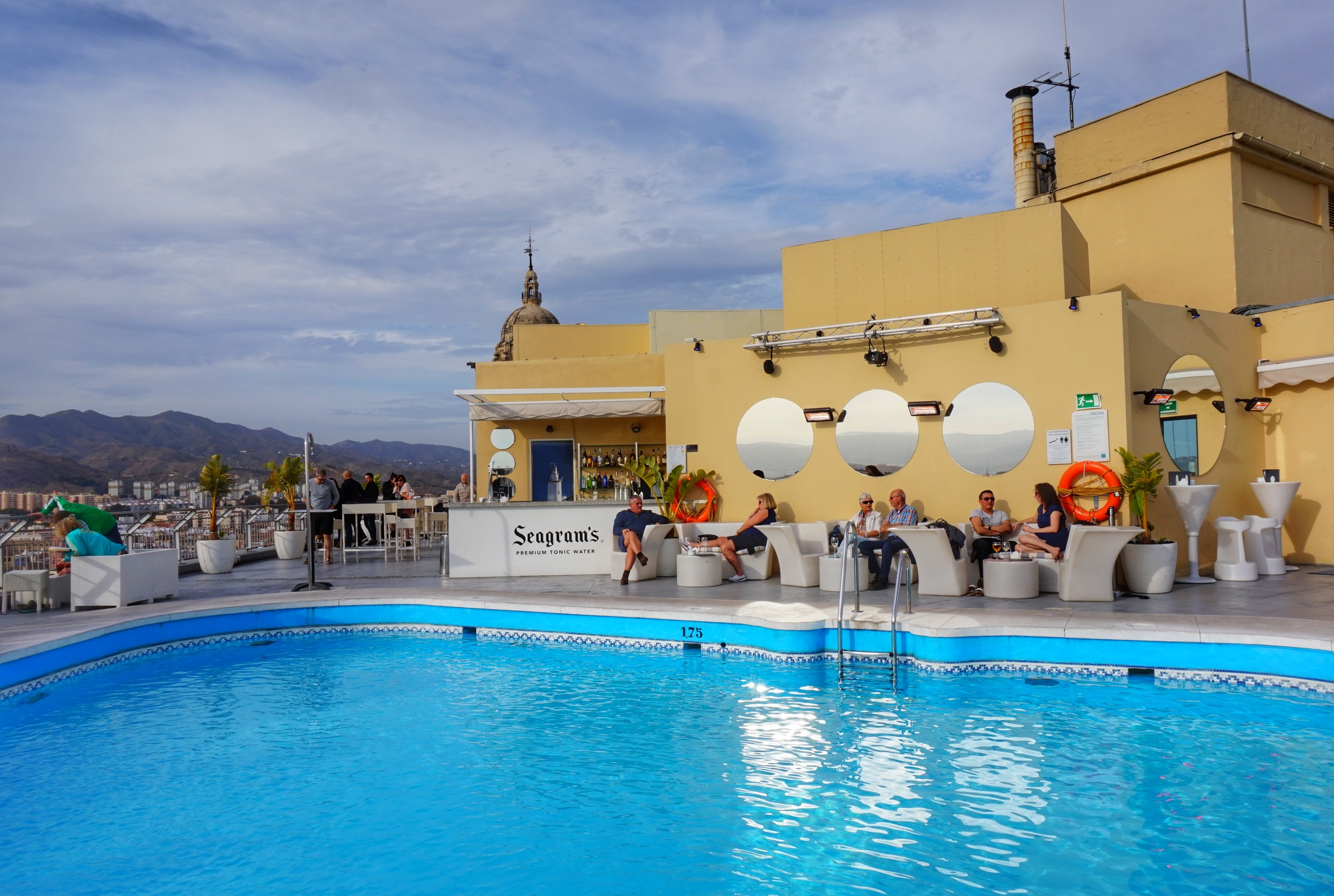 Przewodnik Malaga - Taras Marriott