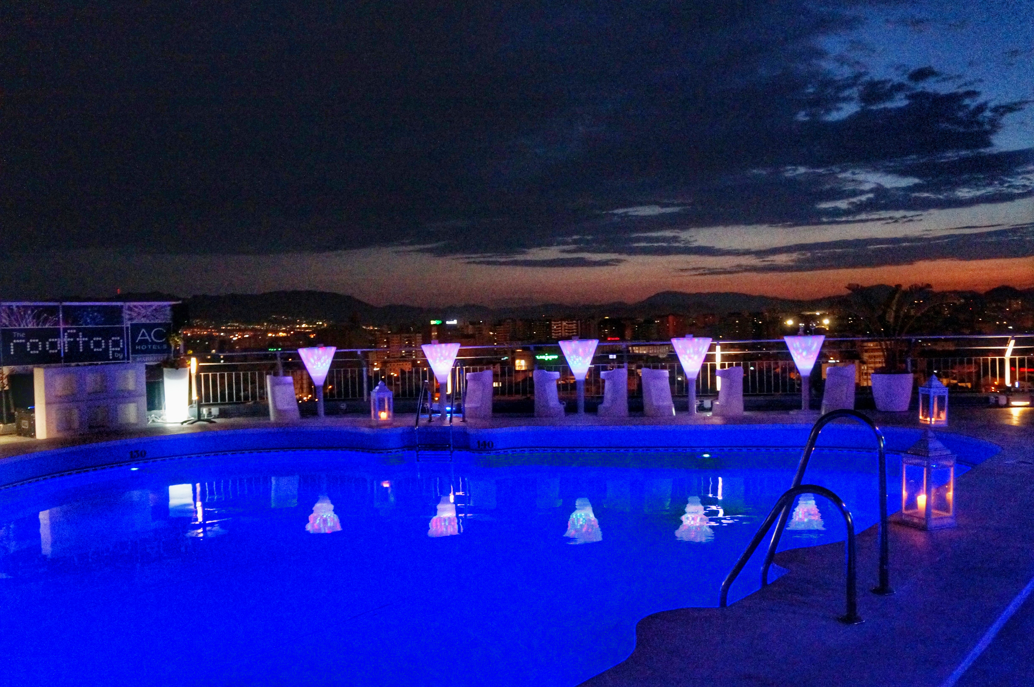 Przewodnik Malaga - Taras Marriott