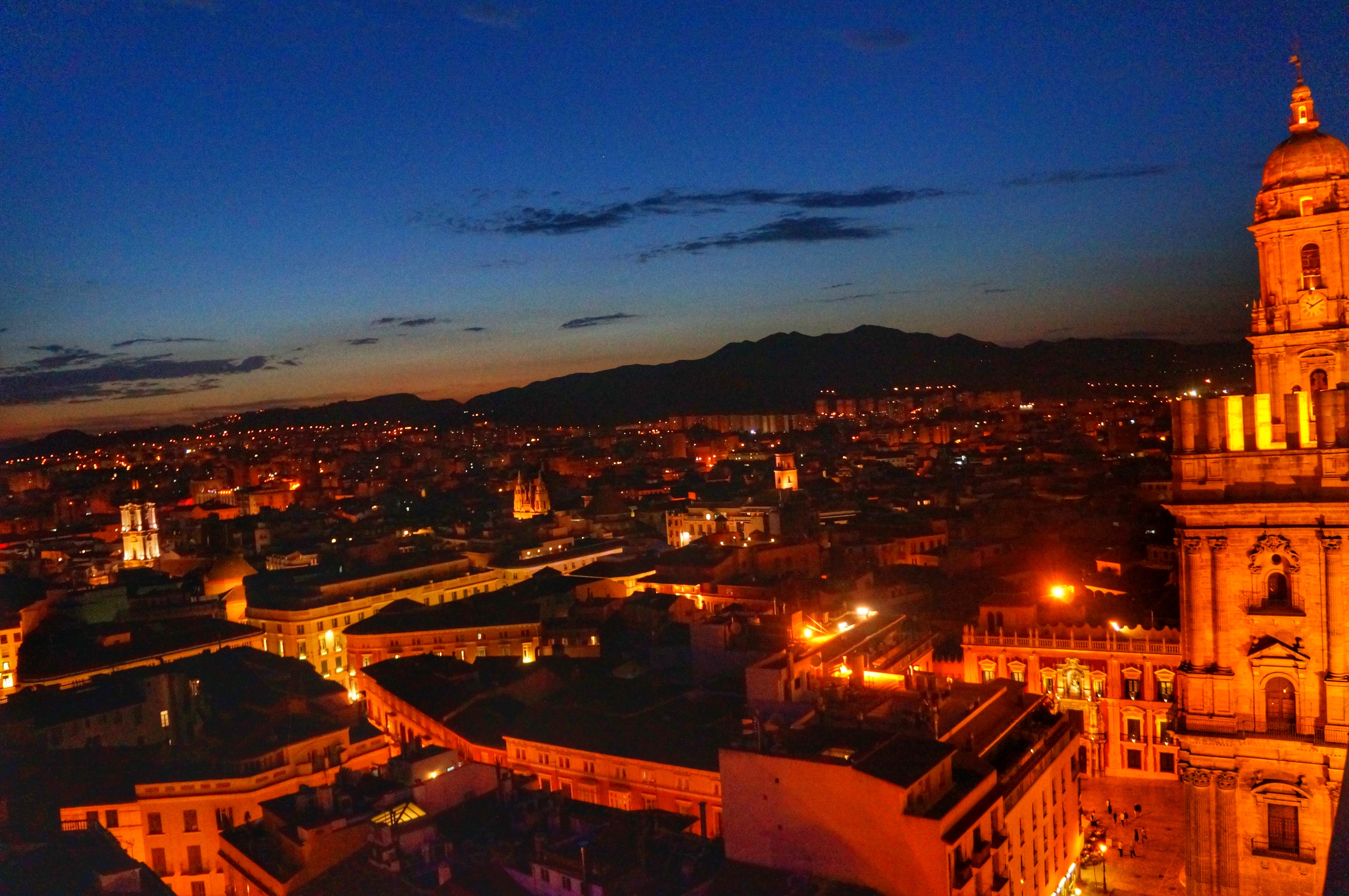 Przewodnik Malaga - Taras Marriott
