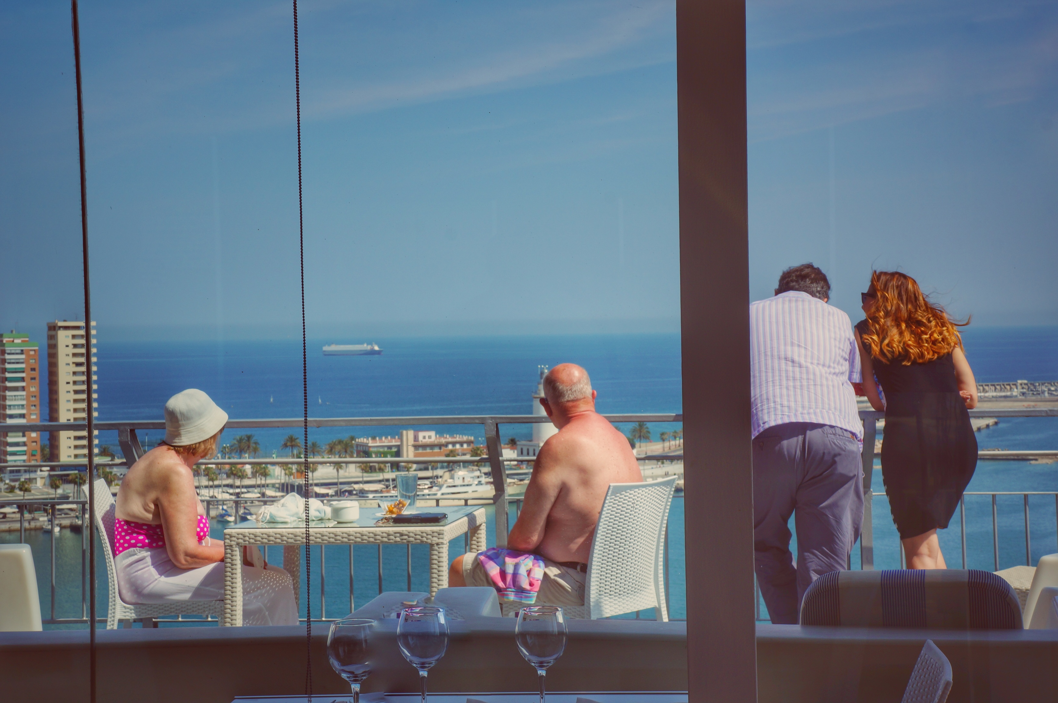 Przewodnik Malaga - Taras Marriott