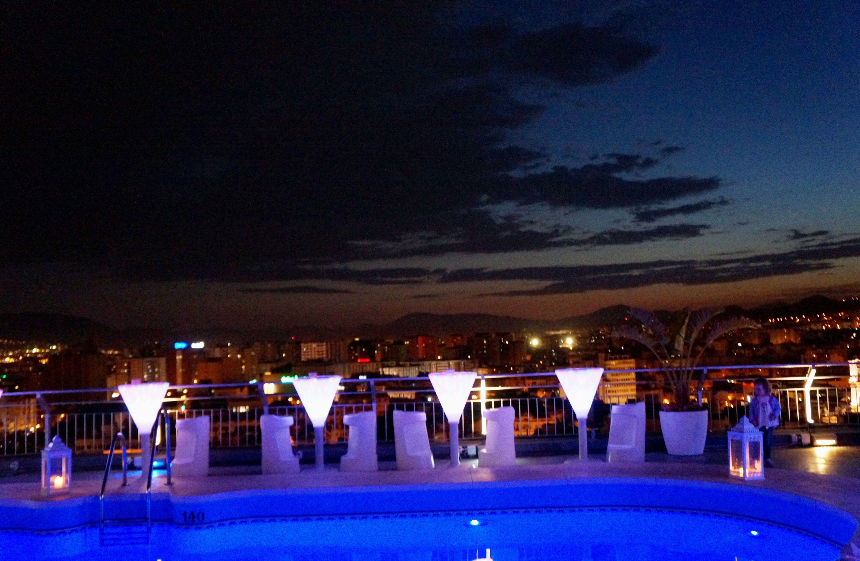 Przewodnik Malaga - Taras Marriott