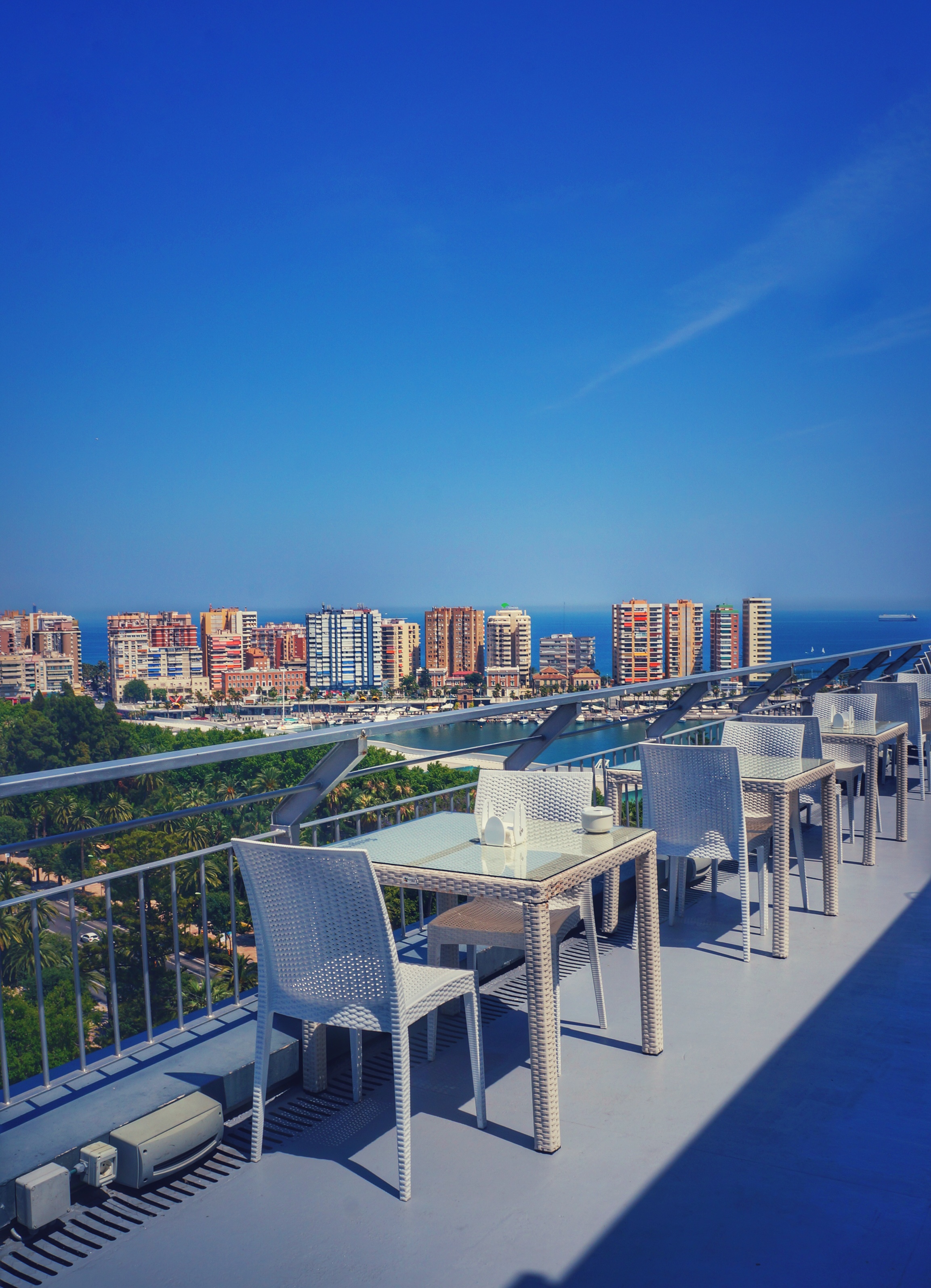 Przewodnik Malaga - Taras Marriott