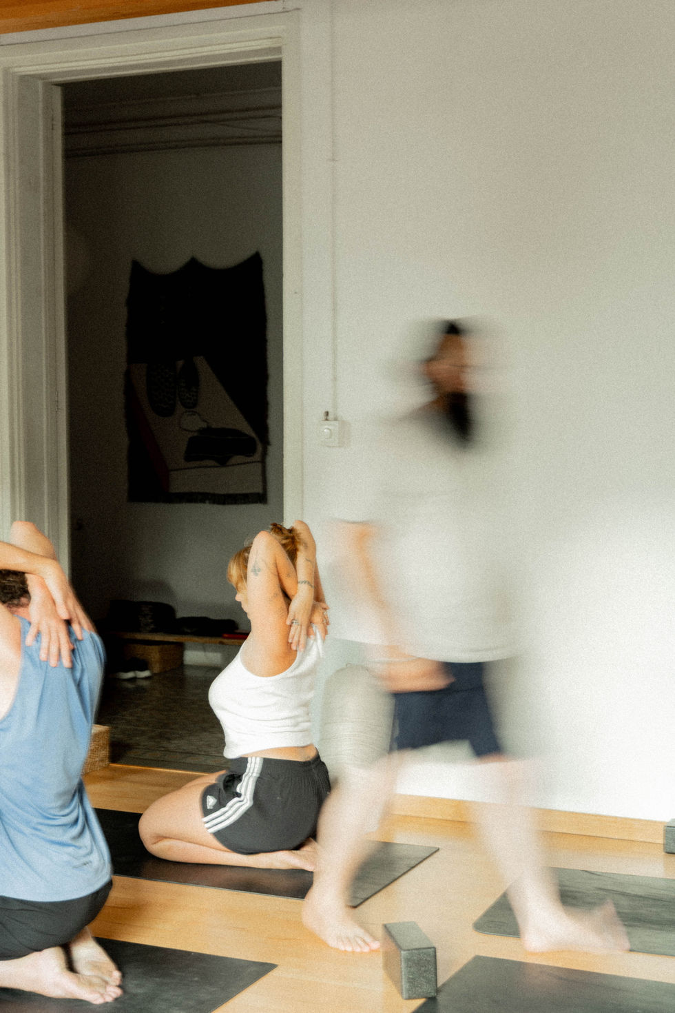 Clase de yoga en Casa Paz Yoga - Barcelona